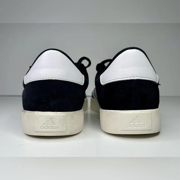 Adidas VL COURT 3.0 SHOES Black / White Size 6.5 - Picture 4 of 7